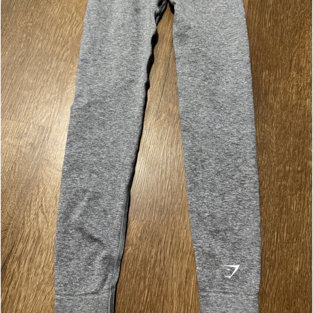Gymshark Women's Grey Heathered Leggings Athletic Size XS - Picture 4 of 7